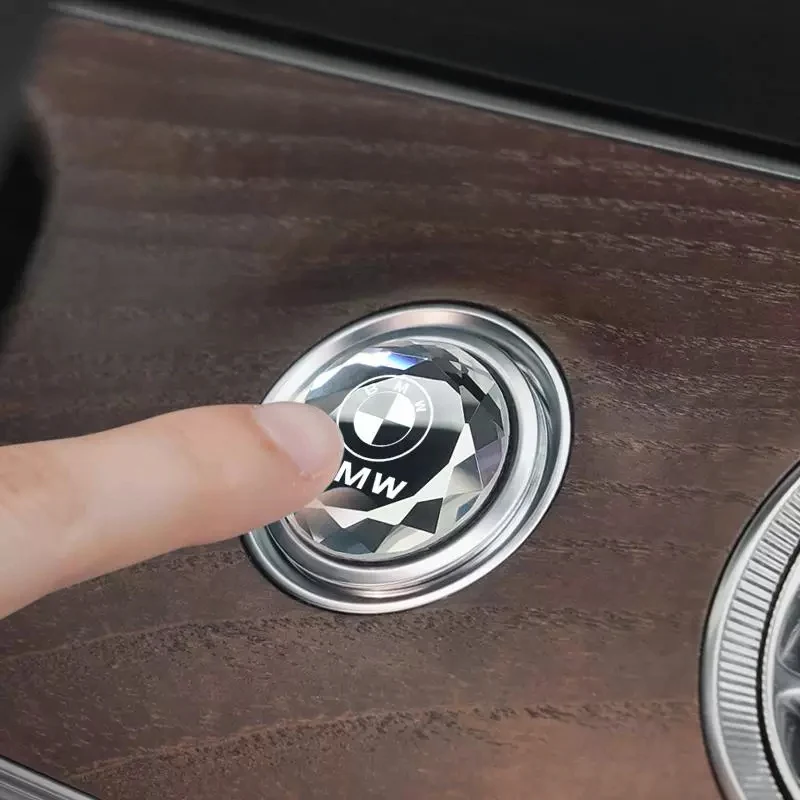 Auto Ein-Touch Start Kristallknopf